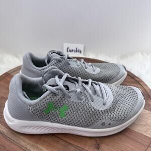 Under Armour Shoes Youth Size 5.5Y Gray Charged Pursuit Sneakers 3024987-102